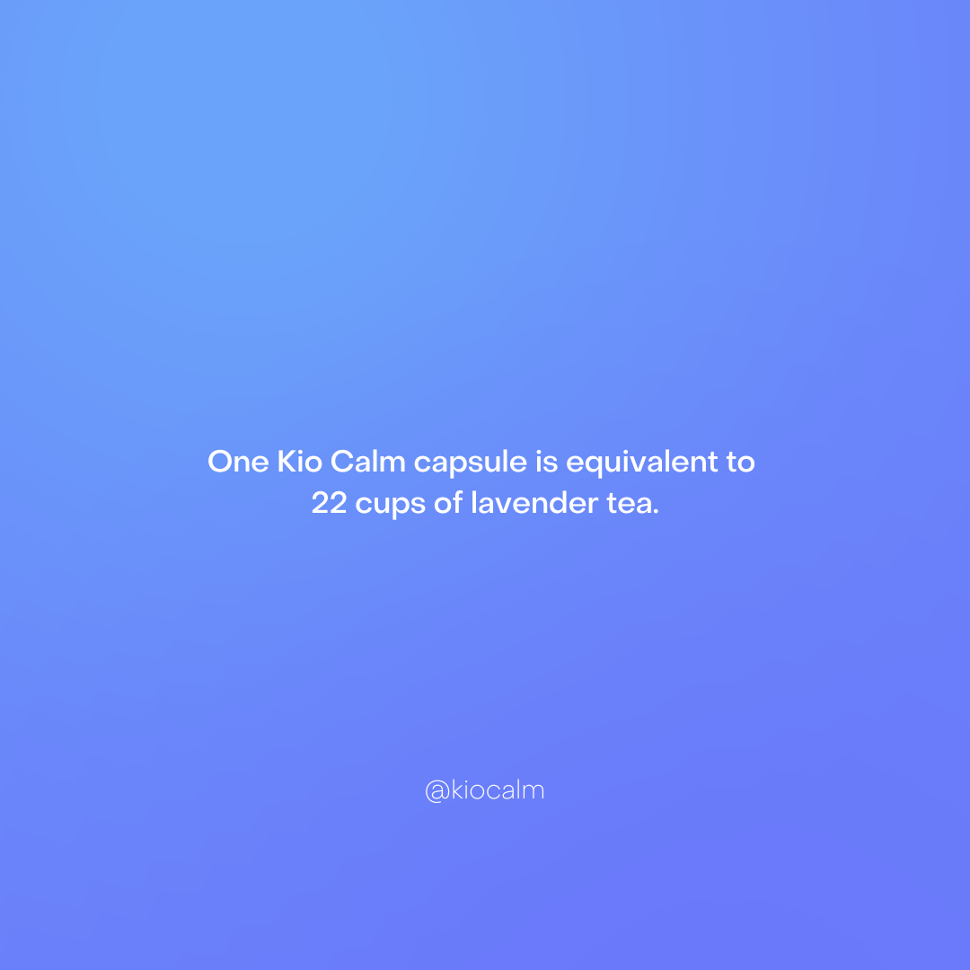 Kio Calm - Plant-Based Anxiety Relief Capsules