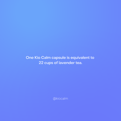 Kio Calm - Plant-Based Anxiety Relief Capsules