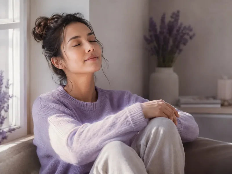 A calm moment by the window